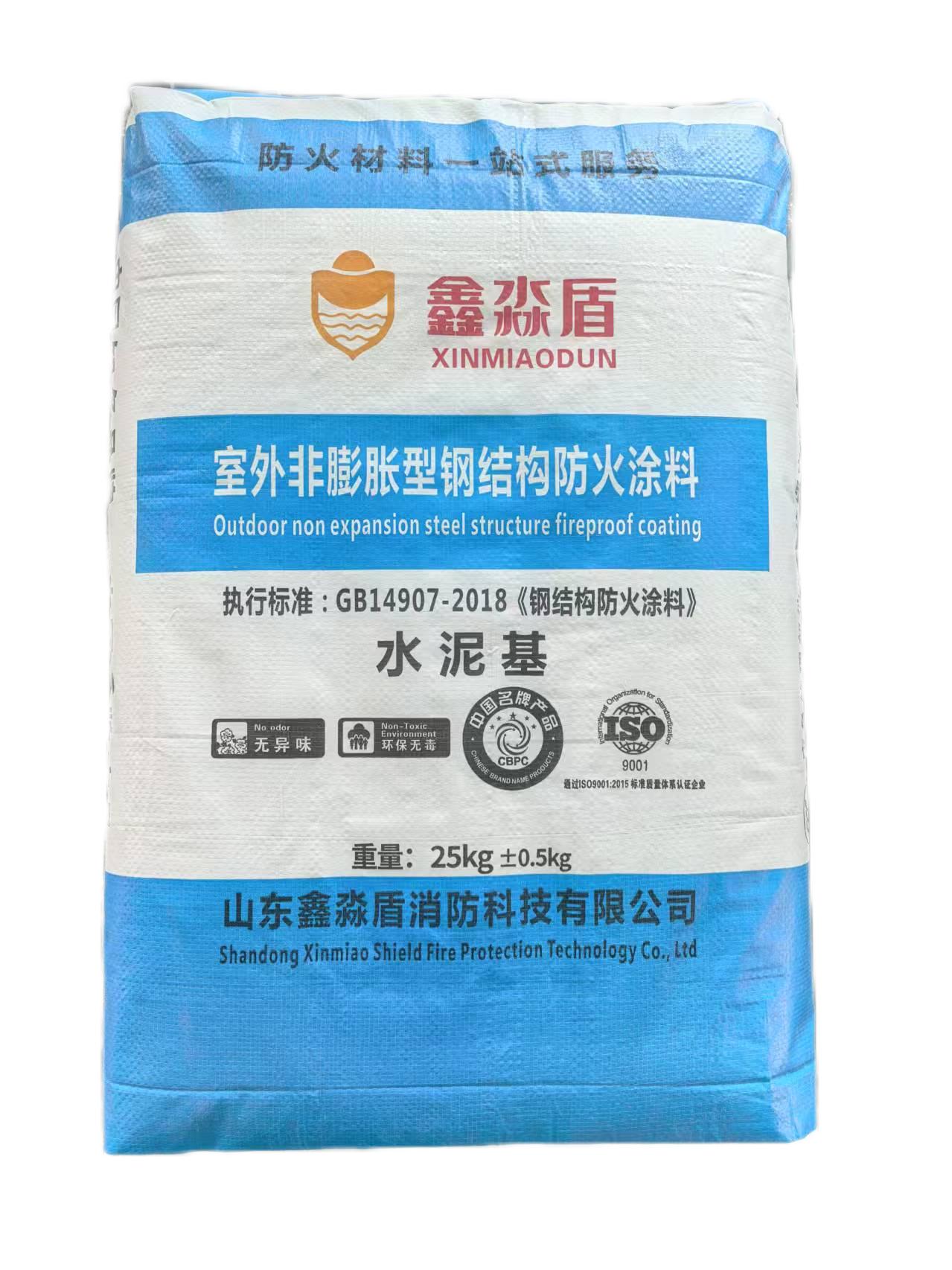 室外非膨胀型钢结构防火材料（水泥基）
